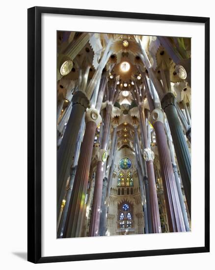 Sagrada Familia, UNESCO World Heritage Site, Barcelona, Catalonia, Spain, Europe-Mark Mawson-Framed Photographic Print