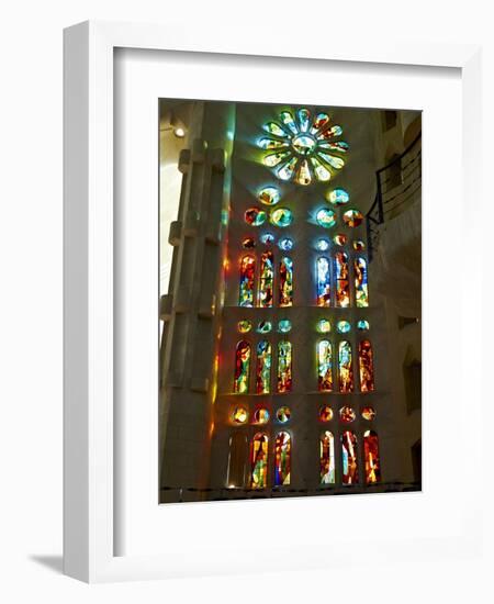 Sagrada Familia, UNESCO World Heritage Site, Barcelona, Catalonia, Spain, Europe-Mark Mawson-Framed Photographic Print