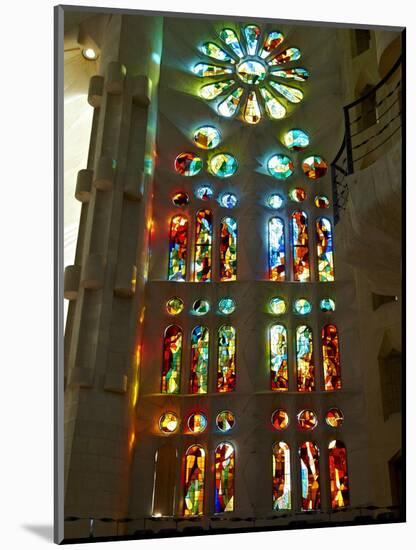 Sagrada Familia, UNESCO World Heritage Site, Barcelona, Catalonia, Spain, Europe-Mark Mawson-Mounted Photographic Print