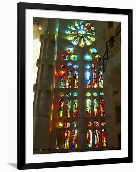 Sagrada Familia, UNESCO World Heritage Site, Barcelona, Catalonia, Spain, Europe-Mark Mawson-Framed Photographic Print