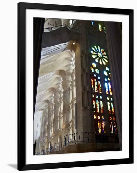 Sagrada Familia, UNESCO World Heritage Site, Barcelona, Catalonia, Spain, Europe-Mark Mawson-Framed Photographic Print