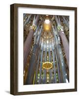 Sagrada Familia, UNESCO World Heritage Site, Barcelona, Catalonia, Spain, Europe-Mark Mawson-Framed Photographic Print