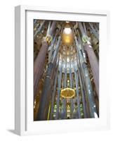 Sagrada Familia, UNESCO World Heritage Site, Barcelona, Catalonia, Spain, Europe-Mark Mawson-Framed Photographic Print