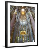 Sagrada Familia, UNESCO World Heritage Site, Barcelona, Catalonia, Spain, Europe-Mark Mawson-Framed Photographic Print