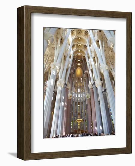 Sagrada Familia, UNESCO World Heritage Site, Barcelona, Catalonia, Spain, Europe-Mark Mawson-Framed Photographic Print