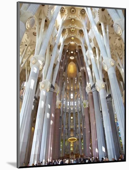 Sagrada Familia, UNESCO World Heritage Site, Barcelona, Catalonia, Spain, Europe-Mark Mawson-Mounted Photographic Print