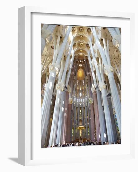 Sagrada Familia, UNESCO World Heritage Site, Barcelona, Catalonia, Spain, Europe-Mark Mawson-Framed Photographic Print