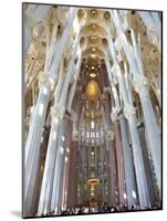 Sagrada Familia, UNESCO World Heritage Site, Barcelona, Catalonia, Spain, Europe-Mark Mawson-Mounted Photographic Print