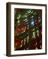 Sagrada Familia, UNESCO World Heritage Site, Barcelona, Catalonia, Spain, Europe-Mark Mawson-Framed Photographic Print