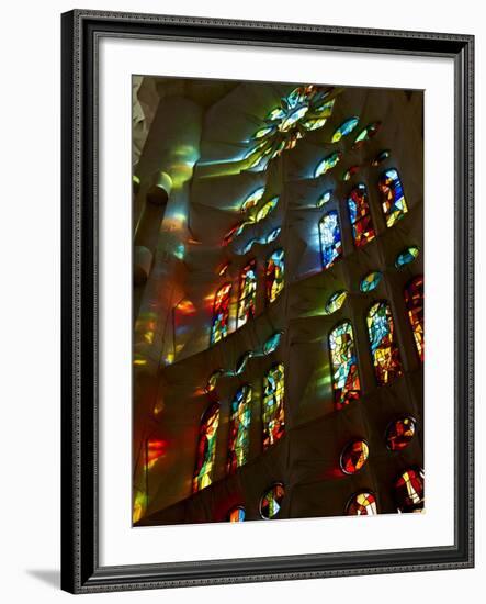 Sagrada Familia, UNESCO World Heritage Site, Barcelona, Catalonia, Spain, Europe-Mark Mawson-Framed Photographic Print