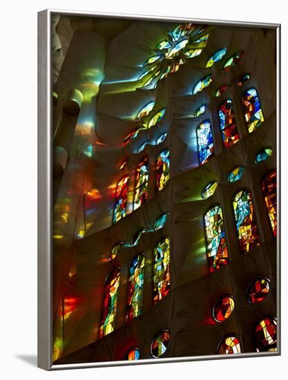 Sagrada Familia, UNESCO World Heritage Site, Barcelona, Catalonia, Spain, Europe-Mark Mawson-Framed Photographic Print