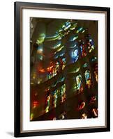 Sagrada Familia, UNESCO World Heritage Site, Barcelona, Catalonia, Spain, Europe-Mark Mawson-Framed Photographic Print