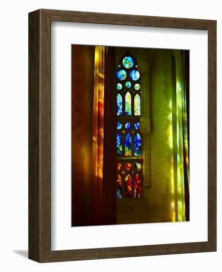 Sagrada Familia, UNESCO World Heritage Site, Barcelona, Catalonia, Spain, Europe-null-Framed Photographic Print