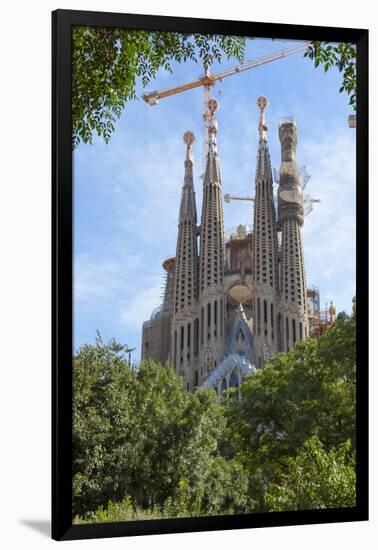 Sagrada Familia, UNESCO World Heritage Site, Barcelona, Catalonia, Spain, Europe-Charlie Harding-Framed Photographic Print