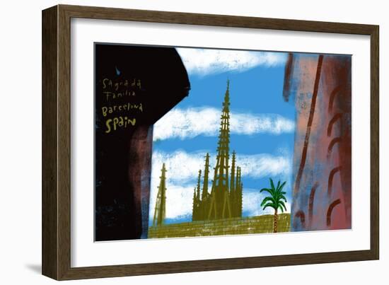 Sagrada Familia-Mark Ulriksen-Framed Art Print