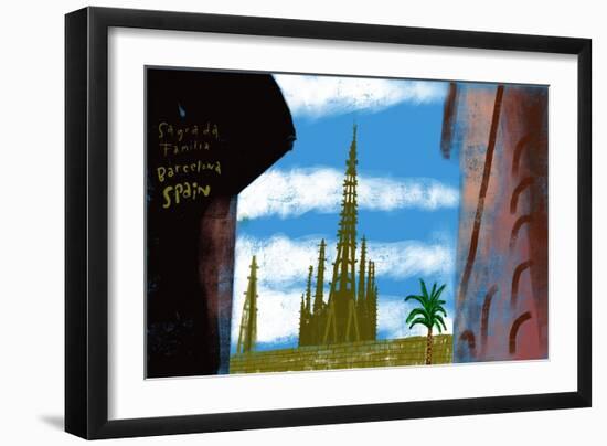 Sagrada Familia-Mark Ulriksen-Framed Art Print