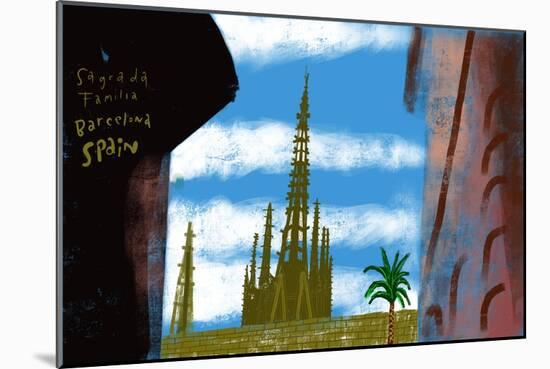 Sagrada Familia-Mark Ulriksen-Mounted Art Print