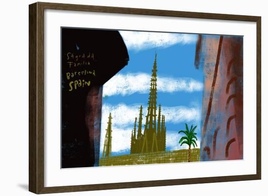 Sagrada Familia-Mark Ulriksen-Framed Art Print