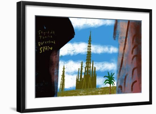 Sagrada Familia-Mark Ulriksen-Framed Art Print