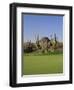 Saguaro Cacti in a Golf Course, Troon North Golf Club, Scottsdale, Maricopa County, Arizona, USA-null-Framed Photographic Print