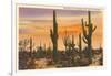 Saguaro Cacti-null-Framed Art Print