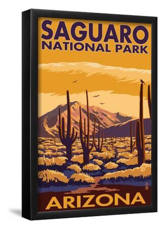 &lsquo;Saguaro National Park, Arizona&rsquo; Posters | AllPosters.com