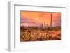 Saguaros in Sonoran Desert-null-Framed Art Print