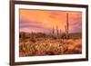 Saguaros in Sonoran Desert-null-Framed Art Print
