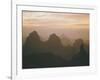 Sahara Desert, Hoggar Mountains, Sunrise Over Assekrem, Algeria, North Africa-David Poole-Framed Photographic Print