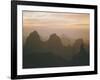 Sahara Desert, Hoggar Mountains, Sunrise Over Assekrem, Algeria, North Africa-David Poole-Framed Photographic Print