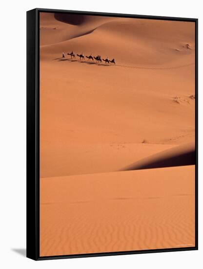 Sahara Desert, Morocco-Geoff Arrow-Framed Stretched Canvas