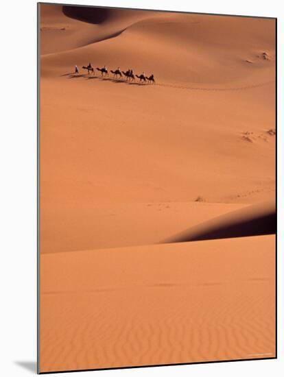 Sahara Desert, Morocco-Geoff Arrow-Mounted Photographic Print