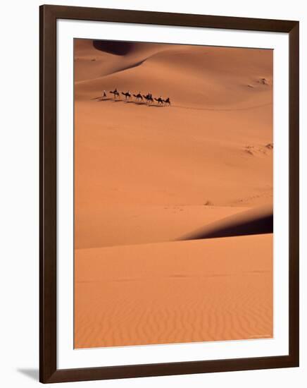 Sahara Desert, Morocco-Geoff Arrow-Framed Photographic Print