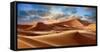 Sahara Sand Dunes of Erg Chebbi, Morocco, Africa-Paul Williams-Framed Stretched Canvas