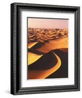 Sahara, Sanddv¼nen, Afrika, Nordafrika, Wv¼ste, Erg, Dv¼nen-Thonig-Framed Photographic Print