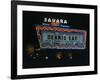 Sahara Sign Advertising Dennis Day. Las Vegas, 1955-Loomis Dean-Framed Photographic Print