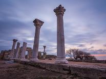 Ruins of Ancient Greek Colony Khersones-Saharrr-Stretched Canvas