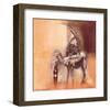 Saheli Reed Basket Merchant-Talantbek Chekirov-Framed Art Print