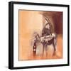 Saheli Reed Basket Merchant-Talantbek Chekirov-Framed Art Print