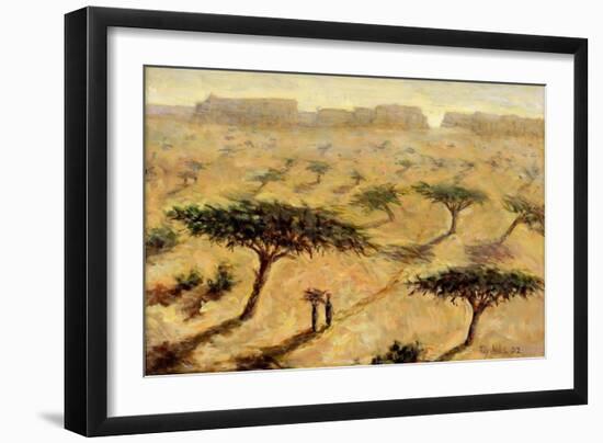 Sahelian Landscape, 2002-Tilly Willis-Framed Giclee Print