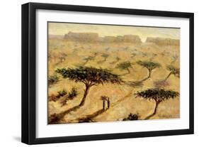 Sahelian Landscape, 2002-Tilly Willis-Framed Giclee Print