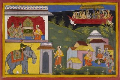 Hanuman Tells Of Rama's Return