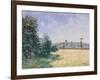 Sahurs Meadows in Morning Sun, 1894-Alfred Sisley-Framed Giclee Print