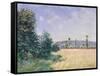 Sahurs Meadows in Morning Sun, 1894-Alfred Sisley-Framed Stretched Canvas