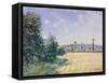 Sahurs Meadows in Morning Sun, 1894-Alfred Sisley-Framed Stretched Canvas