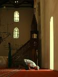 Young Muslim Man Praying in Mosque by the Window-Saida Shigapova-Framed Photographic Print