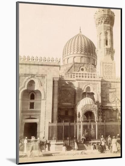 Saida Zeynab Mosque in Cairo (Egypt)-Brothers Zangaki-Mounted Photographic Print