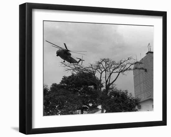 Saigon Evacuation-PHU-Framed Premium Photographic Print