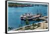 Saigon Harbour, French Indochina (Vietna), 20th Century-null-Framed Stretched Canvas