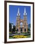 Saigon Notre-Dame Basilica, French Colonial Architecture, Ho Chi Minh City (Saigon), Vietnam, Indoc-Stuart Black-Framed Photographic Print